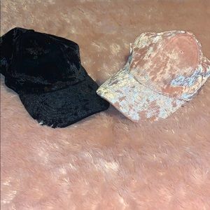 Velvet Baseball Caps